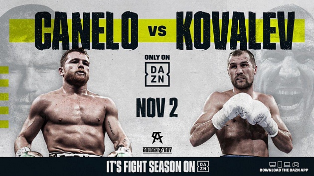 Официально: Канело vs. Сергей Ковалев 2 ноября в Лас-Вегасе