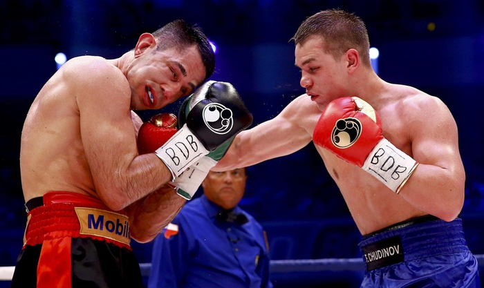Федор Чудинов победил Буглиони и отстоял титул WBA во втором среднем весе