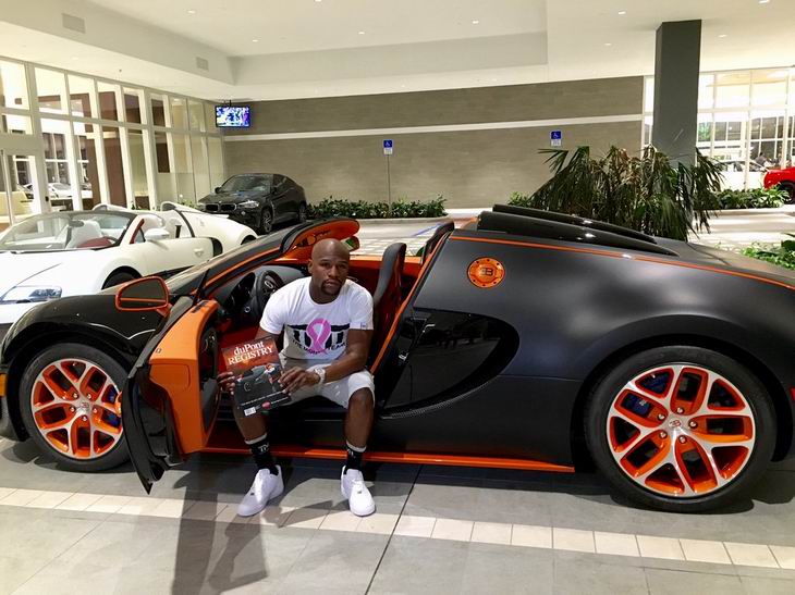 Мэйуэзер купил новый Bugatti за S3,5 млн