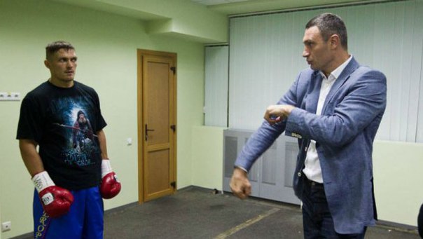 Виталий Кличко: ''Я уверен, что в этом году Усик станет чемпионом мира''